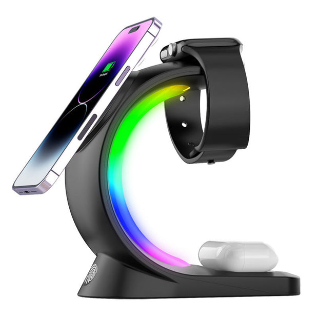 4 In 1 Magnetic Wireless Charger By Maximer